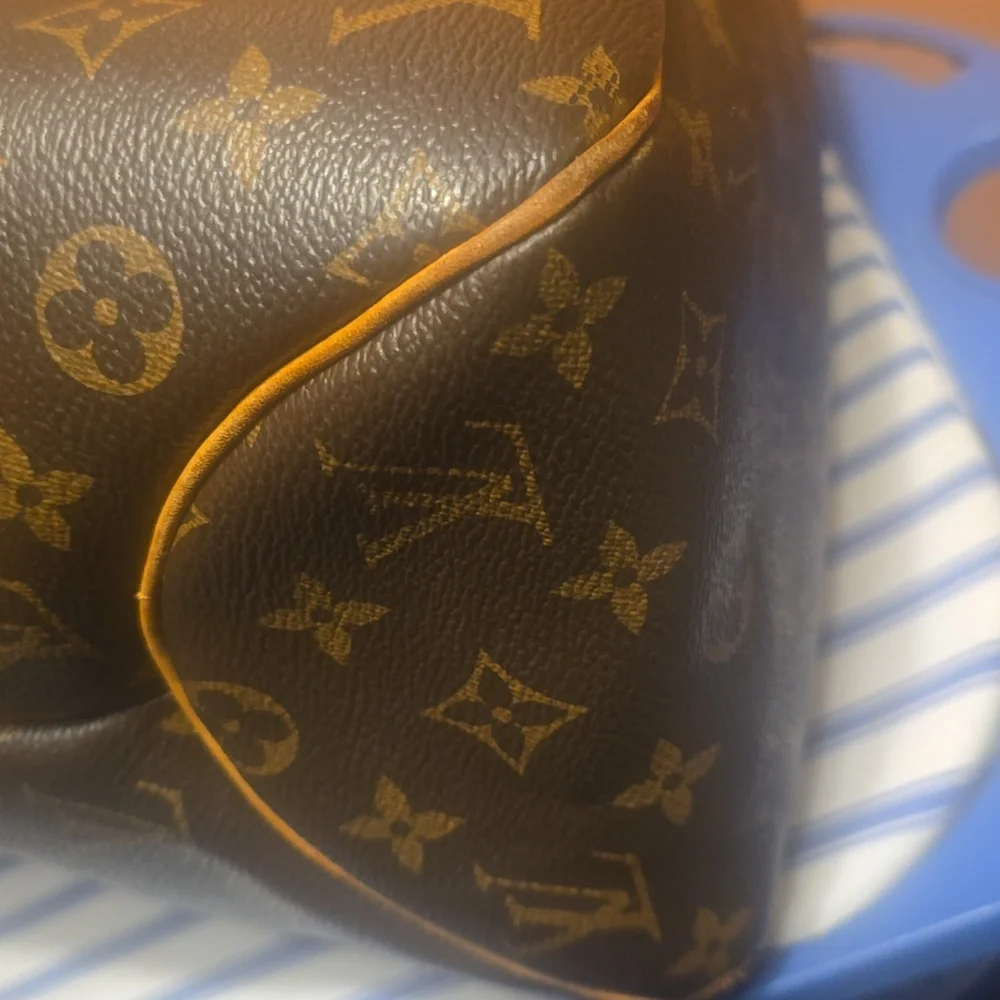 Louis Vuitton Monogram Delightful Bag in Brown and Tan Leather - Picture 8 of 14